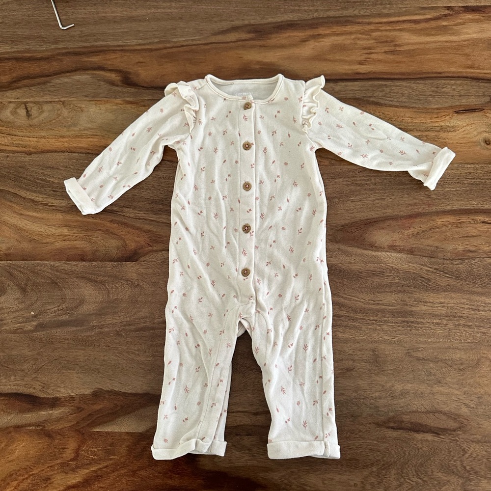 Carter’s Floral Baby Jumpsuit